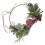 Metal blomsterkrans til hoveddør, 30 cm 5