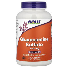 NOW Foods, Glucosamine Sulfaat, 750 mg, 240 Veg Capsules