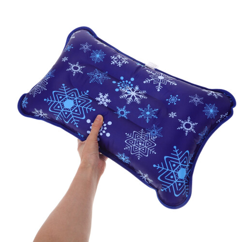 Almohada inflable de agua para acampar y viajar. 2