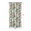 Cortina de chuveiro com estampa floral, 91 x 183 cm (36 x 72 polegadas), com 12 ganchos. 5