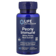 Life Extension, Peonie Immune, 60 Vegetarische Capsules