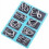 Metall Montessoripussel3D-trådpussel8 bitar 4