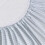 Cotton Percale Twin Sheet Set Light Blue 4