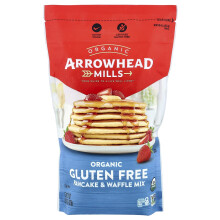 Arrowhead Mills, Misto di pancake e waffle organico senza glutine, 1 lb 6 oz (623 g)