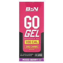 Go Gel de BPN, Gel de resistencia, Frutas mixtas, 10 paquetes, 1,45 oz (41 g) cada uno