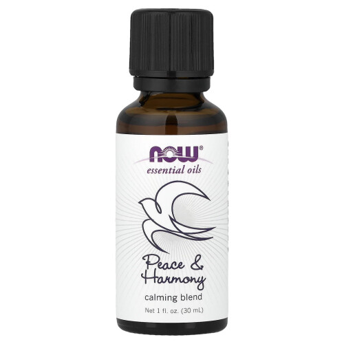 NOW Foods Essential Oil, Peace & Harmony Oil Blend - 30 ml.