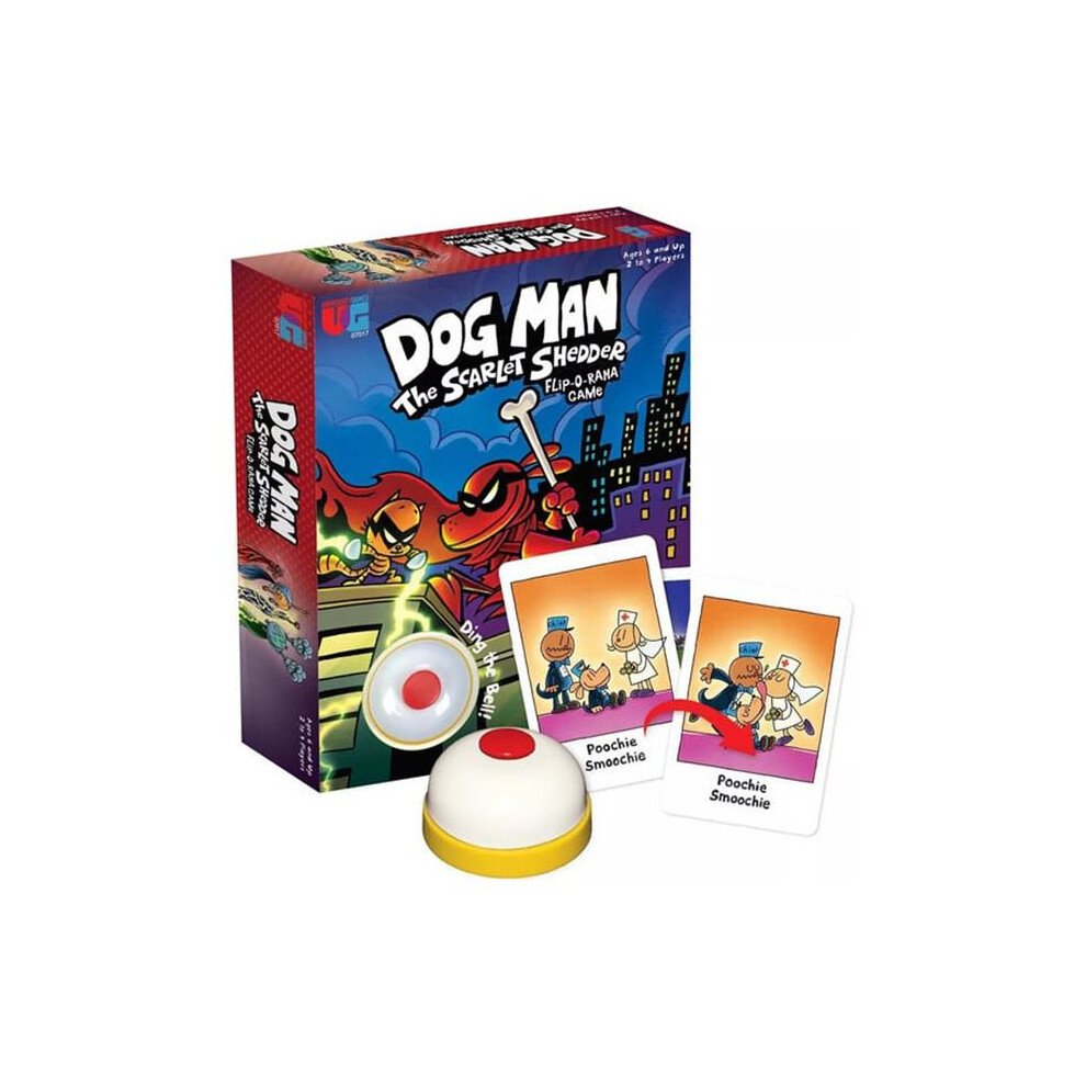 Photos - Board Game University Games UNV7017 Dog Man Scarlet Shedder Flip O Rama