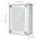 Tineasur Small Mailbox with Lock Creative Suggestion Box Durable for Home and Office 4