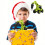 Macchinina da ingegnere per bambini – Plastica resistente, 28 cm 5