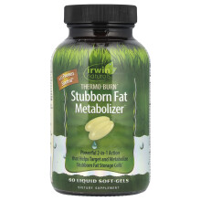 Irwin Naturals, Thermo-Burn Stubborn Fedt Metabolizer, 60 Liquid Soft-Gels