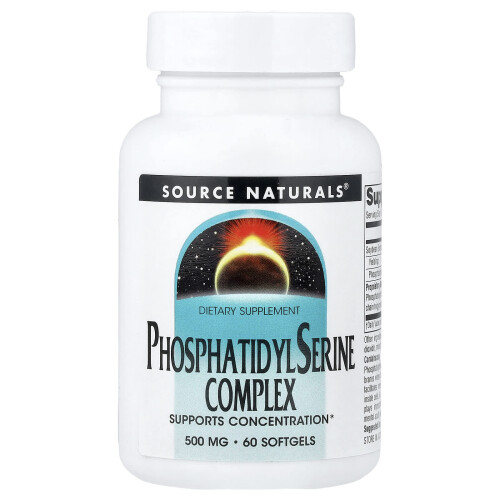 Source Naturals, Φωσφατιδύλη Σερίνη Σύνθετο, 60 Softgels