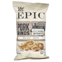 Epic Bar, Artisanale Varkenhuid, Zeezout & Peper, 2.5 oz (70 g)