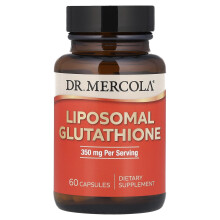 Dr. Mercola, Liposomale Glutathion, 350 mg, 60 Capsules (175 mg per Capsule)