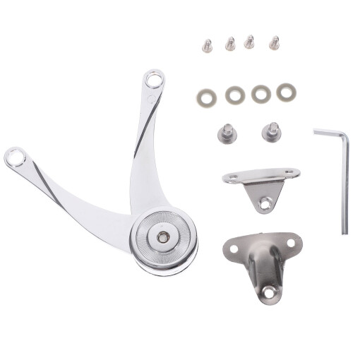 Μεντεσέδες Loft Hatch Μεντεσέδες για Πόρτες Ντουλαπιών με Αυτόματο Κλείσιμο 21X4.5cm 2