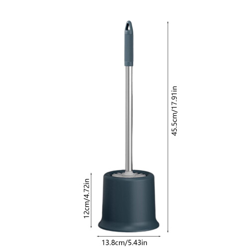 Set scopino e portascopino – Plastica compatta, 45,5 cm 2