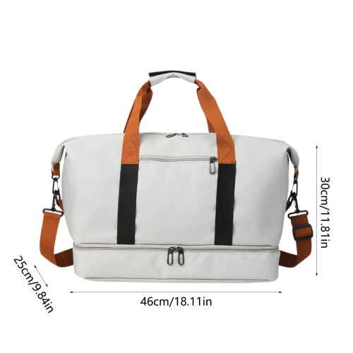 Πτυσσόμενη τσάντα ταξιδιού Duffel, 30L Tote Buggy για γυναίκες – Ελαφριά, φορητή τσάντα 2