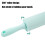 18in Silicone Rolling Pin for Baking Non-stick Dough Roller Wooden Handle 4