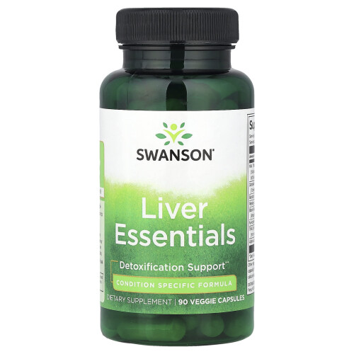 Swanson, Leber-Essentielle, 90 Veggie-Kapseln