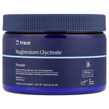 Trace Minerals Æ, Magnézium Glicinát Por, Szőlő, 6,35 oz (180 g)
