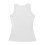 Ärmelloses, geripptes Tanktop mit V-Ausschnitt für Damen, einfarbig 4