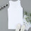 Ärmelloses, geripptes Tanktop mit V-Ausschnitt für Damen, einfarbig 7
