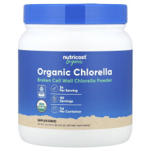 Nutricost, organische Chlorella-Pulver, 16 oz (454 g)
