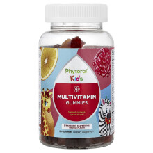 Phytoral, Barn, Multivitaminer Gummies, Cherry, Strawberry & Orange, 90 Gummies