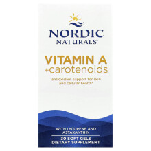 Nordic Naturals, Vitamine A + Carotenoiden, 30 Softgels