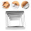 10 moules à biscuits carrés en métal réutilisables 2