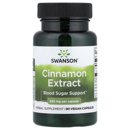 Swanson, Zimt-Extrakt, 250 mg, 90 Kapseln