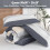 Comforter Set Queen Blue Yellow White Stripe 3-Piece 7