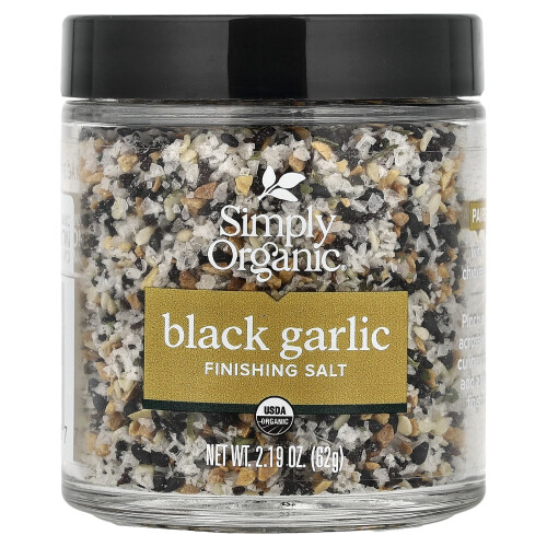 Simply Organic, Μαύρο Σκόρδο, Ολοκληρωμένο Σκόρδο, 2.19 oz (62 g)