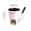 Ceramic Chocolate Fondue Set with Candle Warmer 4