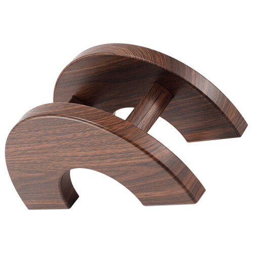 Kaffefilterställ – ABS, träådring, 17,5 cm 2