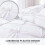 Set copripiumino matrimoniale da 7 pezzi in microfibra spazzolata 5