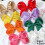 24 laços de cabelo de fita multicoloridos de 4,5 polegadas para meninas, ideais para penteados diários, festas e escola. 7
