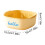 Closet Storage Double-layer Plastic D Rain Basket Multi-functional Storage Basket 3
