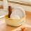 Closet Storage Double-layer Plastic D Rain Basket Multi-functional Storage Basket 4