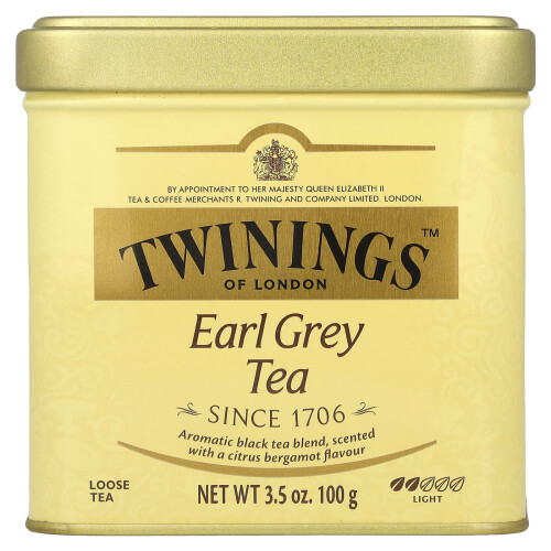 Twinings Twinings, Ceaiul Earl Grey, 3.5 oz (100 g)