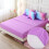Conjunto de cama de solteiro com glitter roxo (6 peças) 5