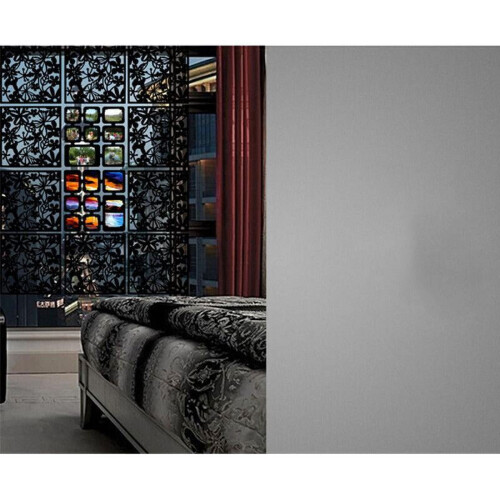 4Pcs Flower Hanging Screen Room Divider Wall Black 1