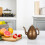 Plast tekanner lysebrune 1 stk til Thanksgiving 2