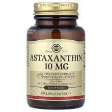 Solgar, Astaxantina, 10 mg, 30 Gelatinas