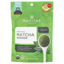 Navitas Organics, Orgaaninen Matcha Pöly, 3 oz (85 g)