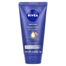 Nivea, Crema per le Mani Essenzialmente Arricchita, Olio di Mandorla e Burro di Shea, 2,6 oz (74 g)