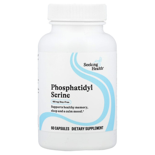 Seeking Health, Φωσφατυλιδύλιο Σερίνη, 150 mg, 60 Φιάλες