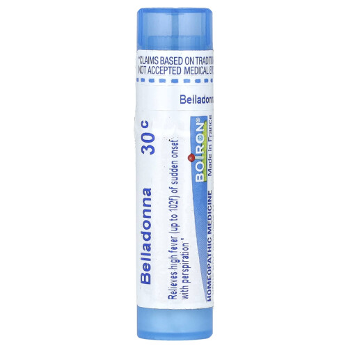 Boiron, Belladonna, 30C, Approx 80 Pellets