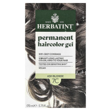 Herbatint, Permanent Hårfärggel, 7C Ask Blond, 5,75 fl oz (170 ml)