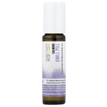 Aura Cacia, Miscela di Olio Essenziale, Roll-On, Chill Pill, 0.31 fl oz (9.2 ml)
