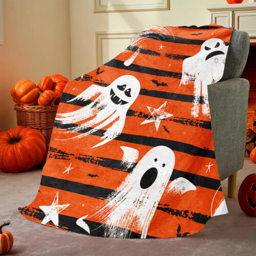 Κουβέρτα φανέλας για το Halloween 40x30εκ. 1